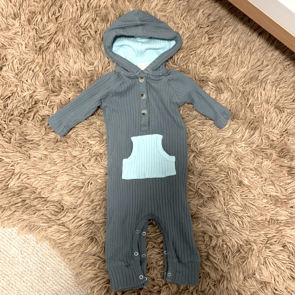 Kate Quinn Blue and Light Blue Kids One Piece